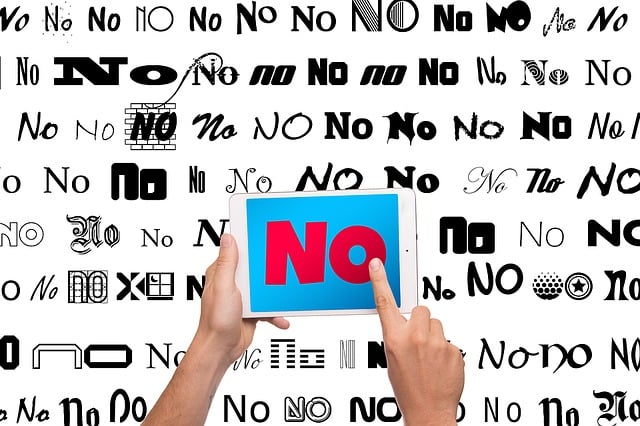 Free no negative touch finger illustration