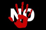 no, negative, finger