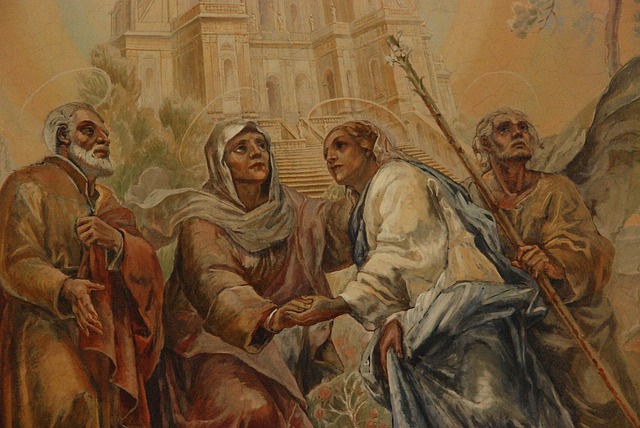 Free painting religion basilica illustration
