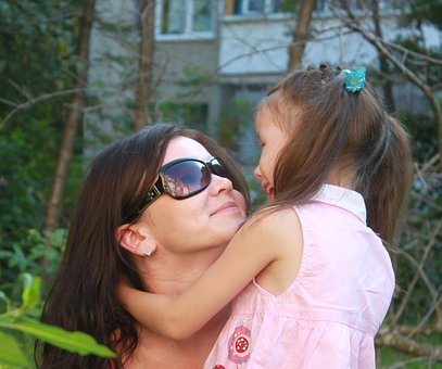 Familie, Baby, Zärtlichkeit, Glück