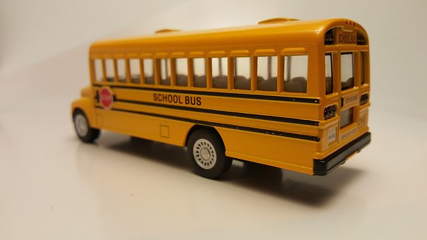 Schulbus, Zurück In Der Schule, Gelb