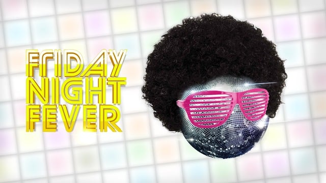 Free party disco music illustration