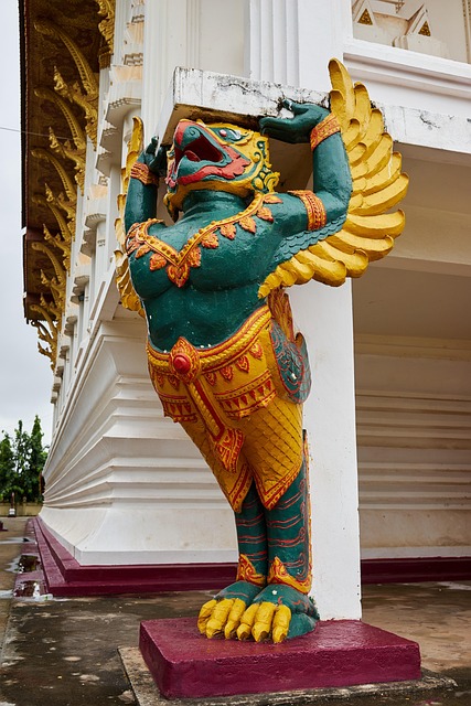 Divindade, Deus, Budismo, Estátua, Águia