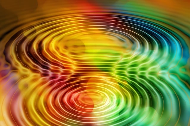 Free wave concentric waves circles illustration