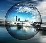 marina, gold, soap bubble