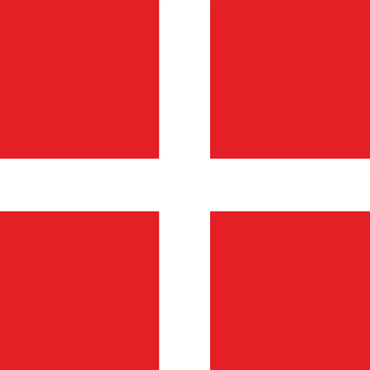 Danmark, Bandeira Dinamarquesa