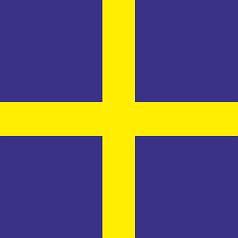Bandeira, Suécia, Bandeira Sueca