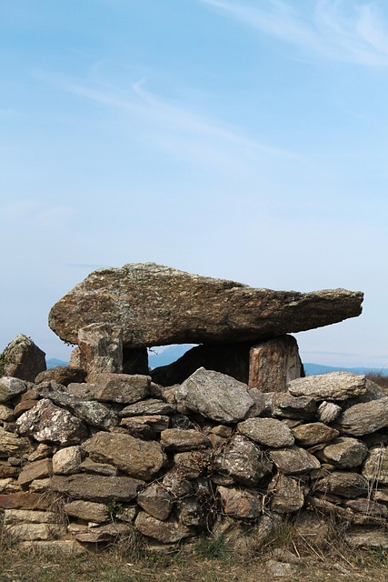 Dolmen, Pierre, Mauer, Steinwand