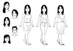 women, character, fashion