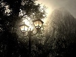 wallpaper, mist, light