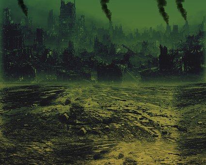 Free End Time Ruins illustration and picture
