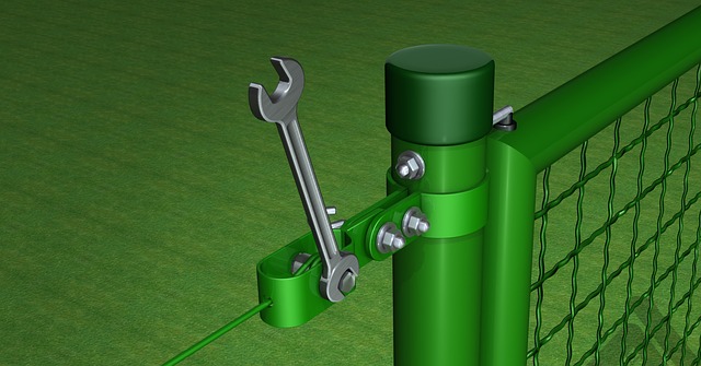 Free fence garden assembly illustration