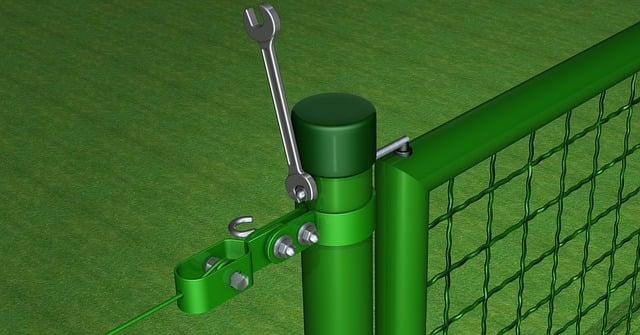 Free fence garden assembly illustration