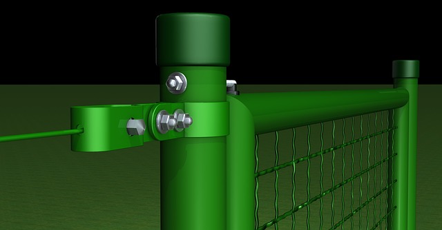Free fence garden assembly illustration