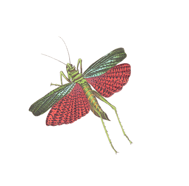 Free grasshopper insect animal illustration