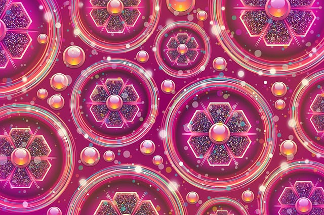 Free abstract background floral illustration