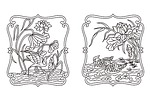china wind, line drawing, meticulous