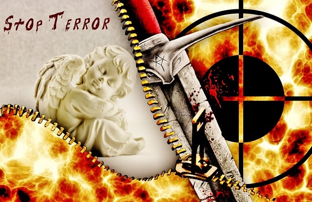 Free terror attacks stop illustration
