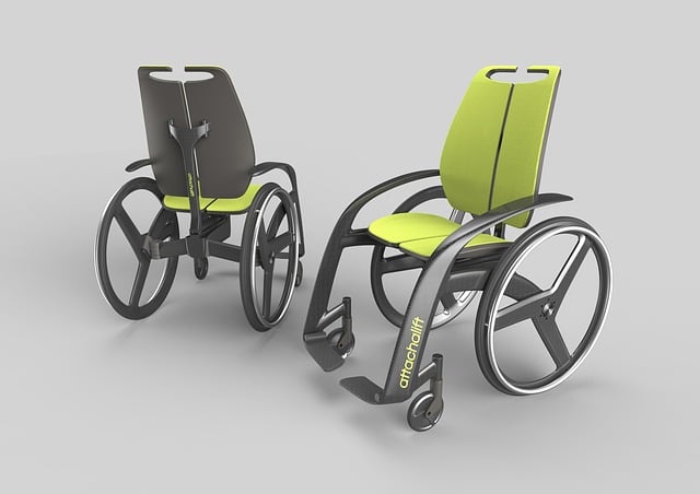 Free attachalift new concept arms chair titane design illustration