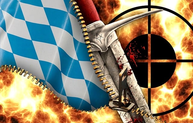 Free terror attacks bavaria illustration