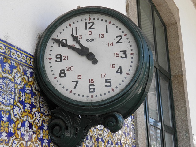 Free Station Clock Railway photo and picture