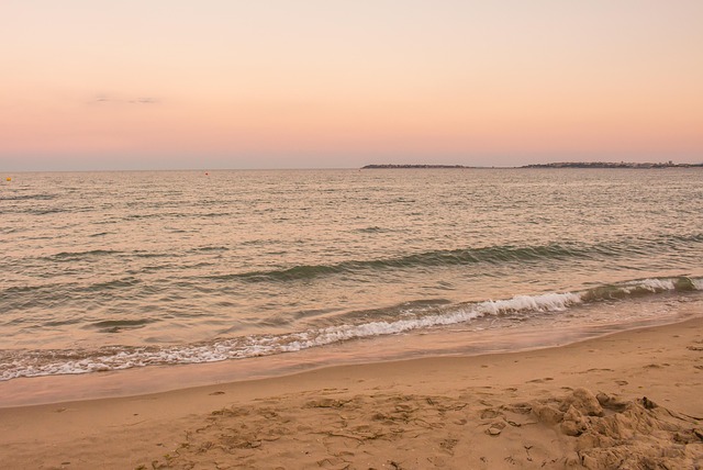 Free Sea Sunset photo and picture