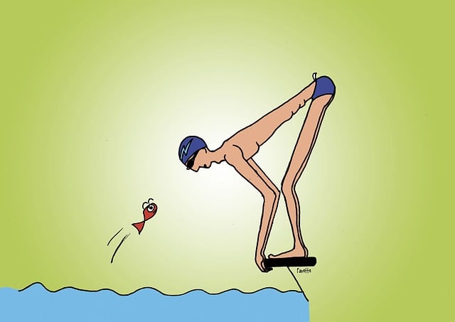 Free Swimming Nature illustration and picture