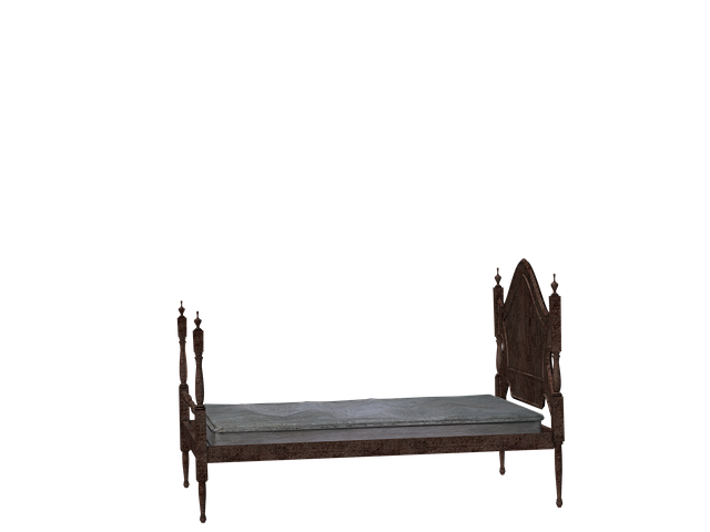 Free Bed Wooden Bed illustration and picture