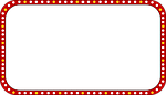 marquee, sign, clipart