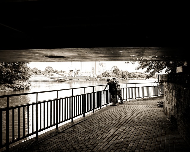 Puerto, Puente, Alemania, Túnel, Canal