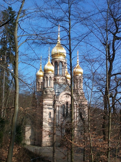 Free Russian Chapel Wiesbaden photo and picture