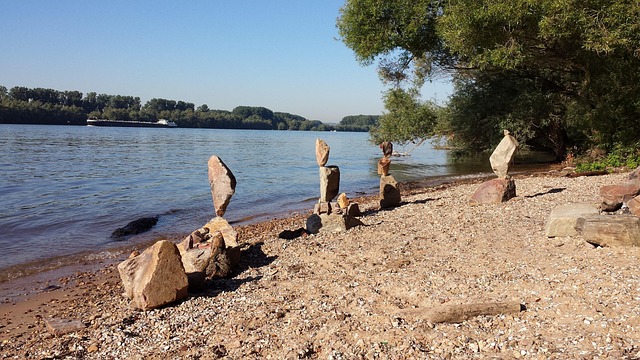 Free Stone Sculpture Rhine photo and picture