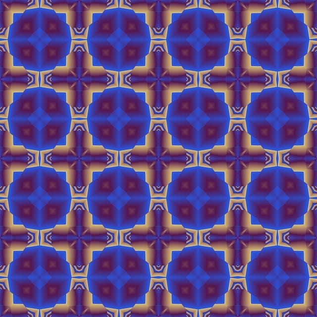 Free psychedelic pattern colorful illustration
