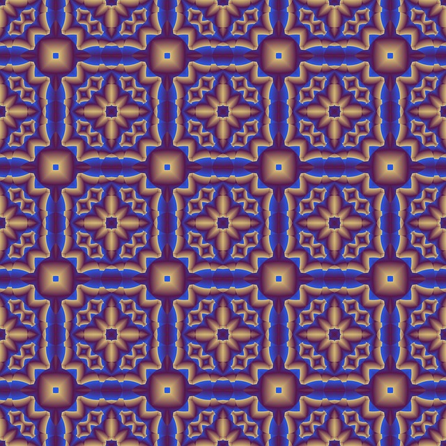 Free psychedelic pattern colorful illustration