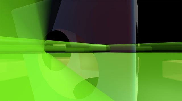 Free rendering background green illustration