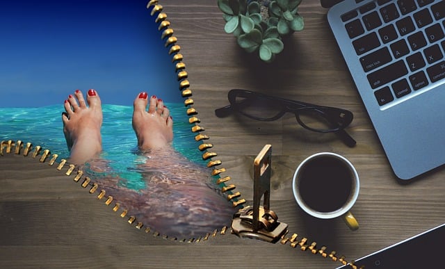 Download free HD stock image of Office Work Free office work vacations illustration