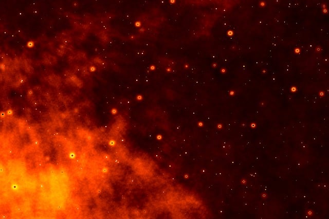 Free stars christmas red illustration