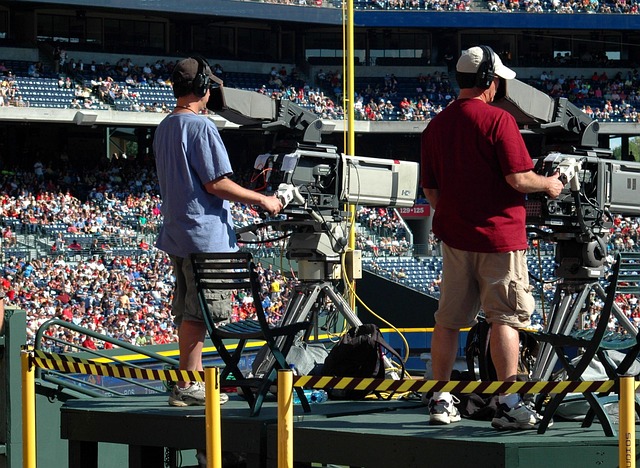 Free Television Camera Men photo and picture