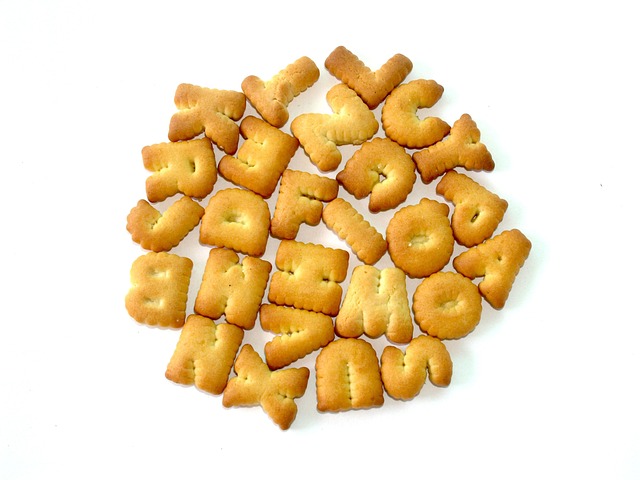 Eten, Alfabet, Biscuit, Brief
