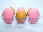 egg, pink, market
