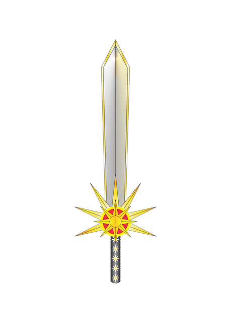 Free sword sun blade vector