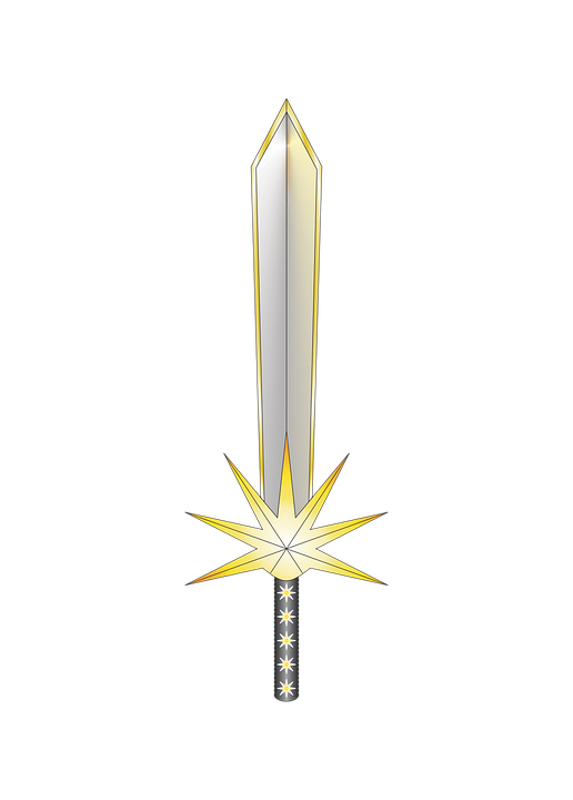 Download Sword, Star, Blade. Royalty-Free Vector Graphic - Pixabay