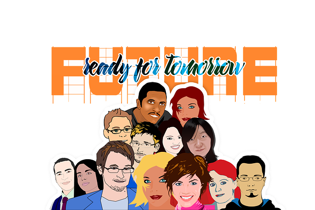 Free head people group illustration