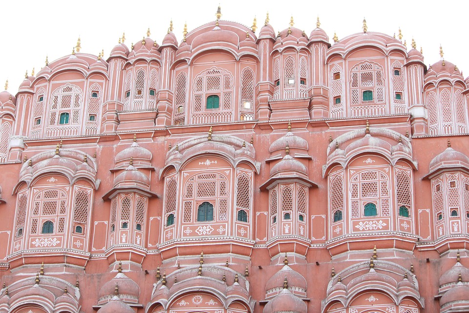 hawa mahal indian architecture free photo on pixabay