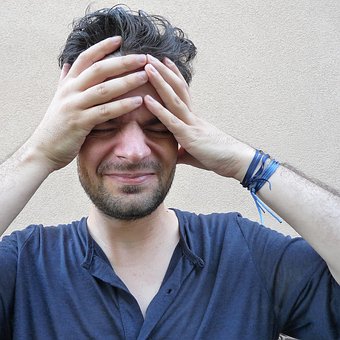 Dor De Cabeça, Imagem, Homem, Estresse