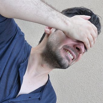 Dor De Cabeça, Imagem, Homem, Estresse
