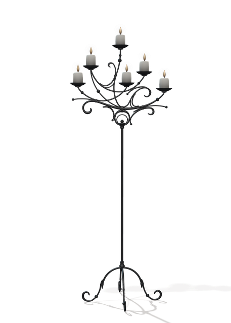 Free candles candle holder light illustration