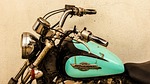 motorcycle, old, rusty