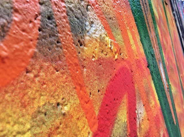 Graffiti, Farbe, Mauer, Künstlerisch