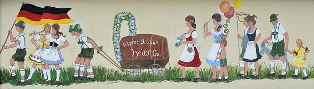 Free wall mural art illustration